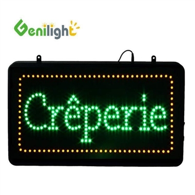 Genilight Intérieur 22*13 pouces DC12V Voltage sécurisé Logo de vente Neon Publicité Panneau