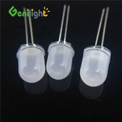 5 mm Diode ronde Genilight 8 mm F8 LED Components électroniques transparents standard