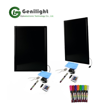 Tableau d'écriture de signes modifiable avec bande LED RGB SMD5050 personnalisable et sortie DC12V