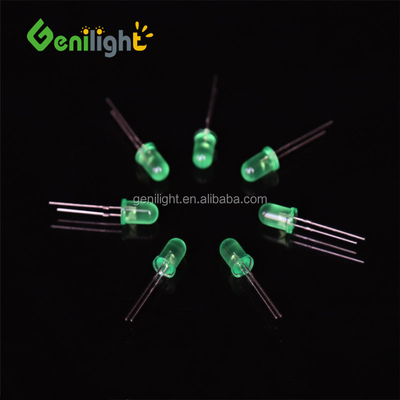 Diode électroluminescente à LED fixe GREEN F3 Diodes à LED avec tension inverse maximale de 5 V