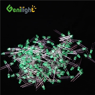 Diode électroluminescente à LED fixe GREEN F3 Diodes à LED avec tension inverse maximale de 5 V