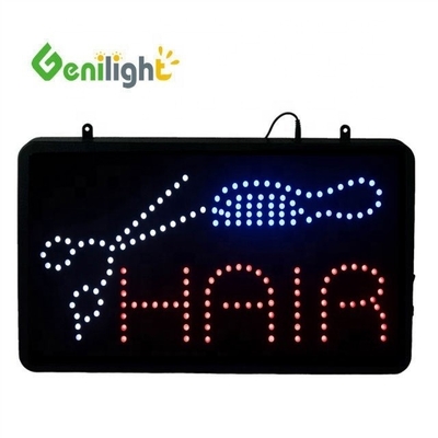 Genilight Indoor LED Salon de beauté Signe Économie d'énergie Fonction de poursuite et de déplacement 56*33cm