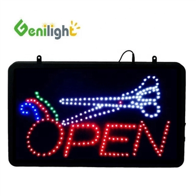 Genilight Indoor LED Salon de beauté Signe Économie d'énergie Fonction de poursuite et de déplacement 56*33cm