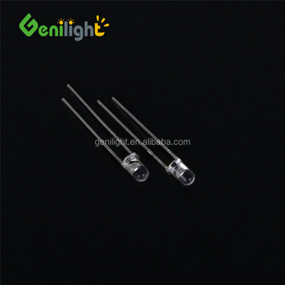 Diode électroluminescente à LED de 3 mm verte pour des performances stables et constantes