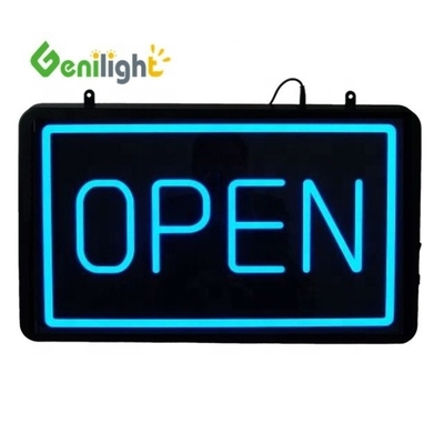Indicateur au néon décoratif ouvert à LED clignotant et écran tactile