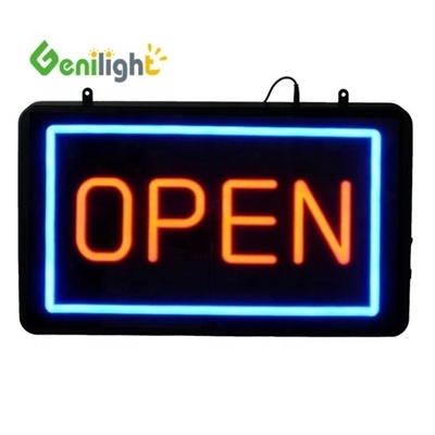 Indicateur au néon décoratif ouvert à LED clignotant et écran tactile