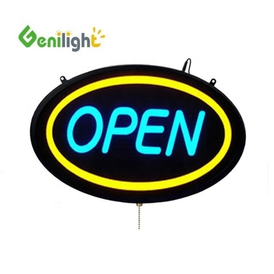 Indicateur au néon décoratif ouvert à LED clignotant et écran tactile