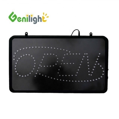 Lumières LED accrochées facilement personnalisées Flex Sign Neon OPEN pour la publicité Résolution de la hauteur des pixels