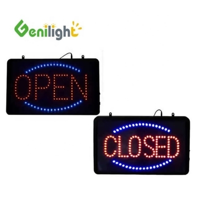 Lumières LED accrochées facilement personnalisées Flex Sign Neon OPEN pour la publicité Résolution de la hauteur des pixels
