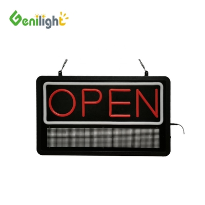 Indicateur d'ouverture LED acrylique personnalisé personnalisable pour répondre à vos besoins