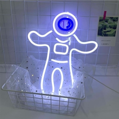 Consommation d'énergie 1 Astronaute projecteur de lumière au néon Space LED Signes pour la décoration de la paroi de la chambre