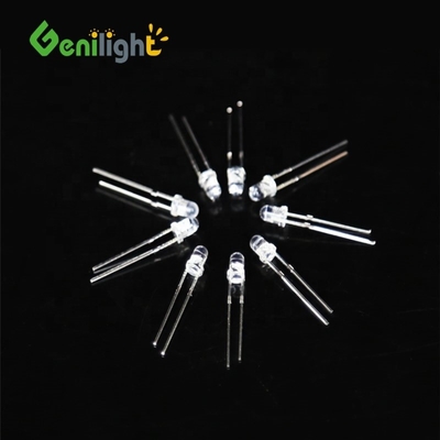 F3 3MM 2-Pin Highlight ampoule LED émettant des diodes rouge/vert CC -40-60 Capacité Vr