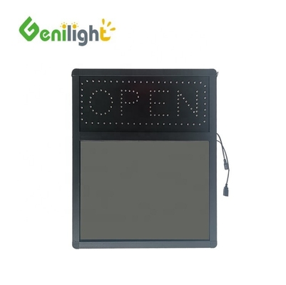 Rectangle LED Open Sign Neon Glow Signes pour vitrine de magasin Signe Led Led Tableau d'écriture personnalisé Durable