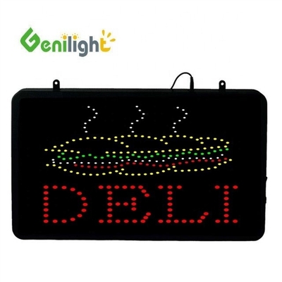 Lumière Genilight Intérieur 22*13 pouces design DC12V LED SANDWICHES afficheur lumineux au néon ouvert