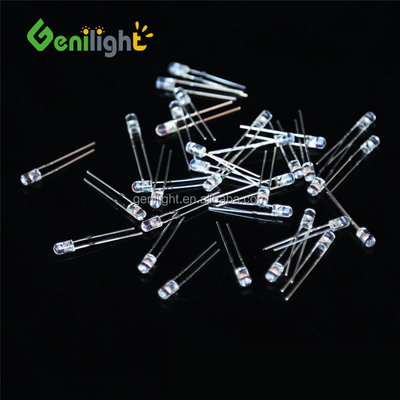 Voltage maximal inverse Max 3 mm LED lampe à diode clignotante clignotante 2,2-3V 20 MA lumière