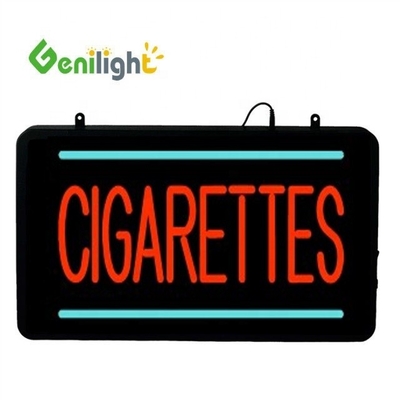 Genilight 56*33 cm Rectangle LED BAIL BONDS Indice au néon Matériau d'animation Résine époxy