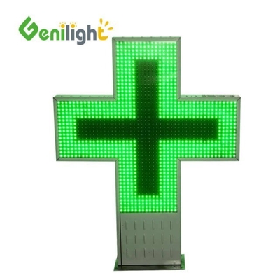 P16 P20 Pixels 3D LED Pharmacie Signal croisé avec communication de commande RF RS232