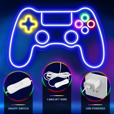 Tableau de jeu de bar LED Neon Flex avec 36 * 24cm Taille et logo personnalisé