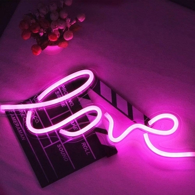 50000 heures de durée de vie Business Neon Sign Large LED Love Light pour une conception personnalisée