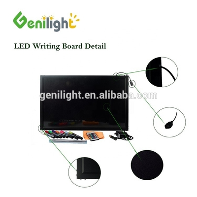 Excellente capacité anti-vent VIP 10 ans RGB LED tableau d'écriture avec acrylique