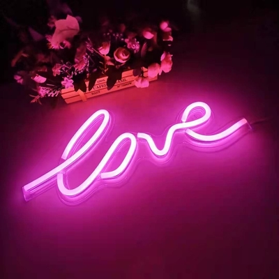 50000 heures de durée de vie Business Neon Sign Large LED Love Light pour une conception personnalisée