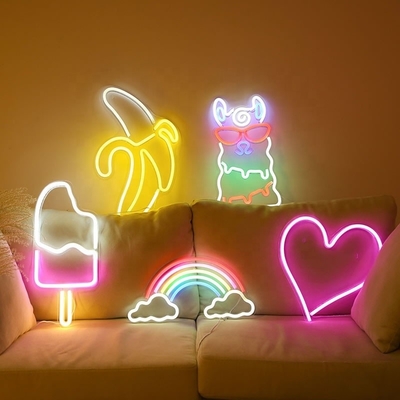 Lumière néon LED pour décoration de festival Durée de vie 50000 heures Consommation d'énergie 1