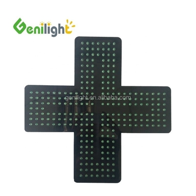 Résolution élevée deux couleurs croisées LED Pharmacie Sign Photo Media Compatible
