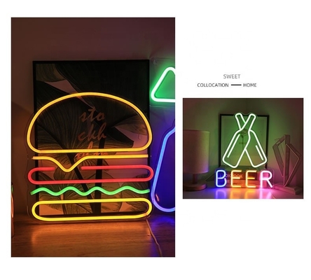 50000 heures de durée de vie Humberg Neon Light pour la décoration murale de chambre à coucher