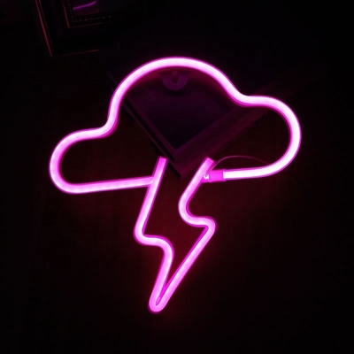 1 Consommation d'énergie personnalisé nuage LED néon lumière murale lumière pour chambre et chambre des enfants