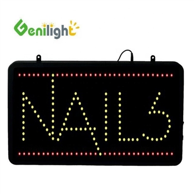L'affichage des ongles à LED rectangulaire fait briller votre écran d'ongle avec notre design clignotant en mouvement