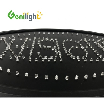 Éclairage LED lumineux ouvert et fermé