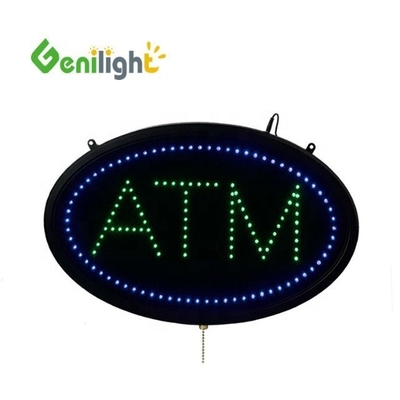 Économie d'énergie LED ATM Lettre Signe avec le certificat de puissance de la lumière de la frontière CE RoHS LVD etc Durée de vie heures -