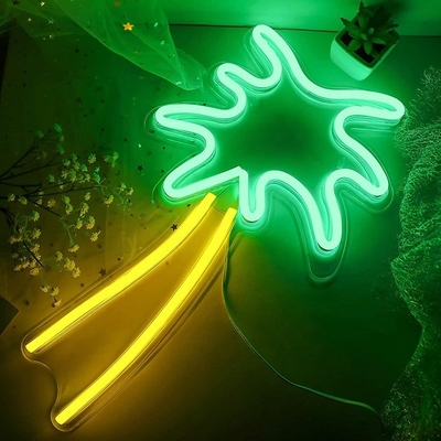 Grand panneau de néon d'arbre de noix de coco Led Flex Neon Light USB alimenté lumière de nuit pour chambre pour enfants Voltage 5V