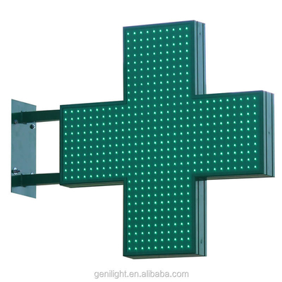Affichage croisé LED extérieur à haute visibilité avec éclairage vert
