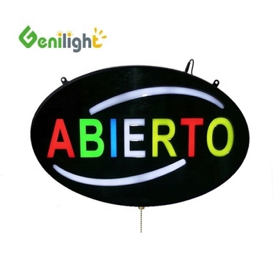 56*33 Taille du panneau LED Neon Light Open Sign avec haute luminosité de personnalisable