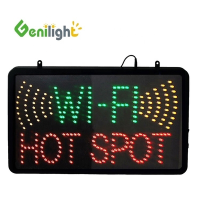 Fonction d'affichage d'animation Full Color WIFI LED Sign Neon avec ABS Open-Mold Outframe