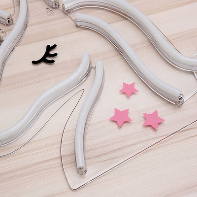 Consommation électrique 1 Unicorn Neon Lights LED Sign Parfait pour les amoureux des animaux et les joueurs