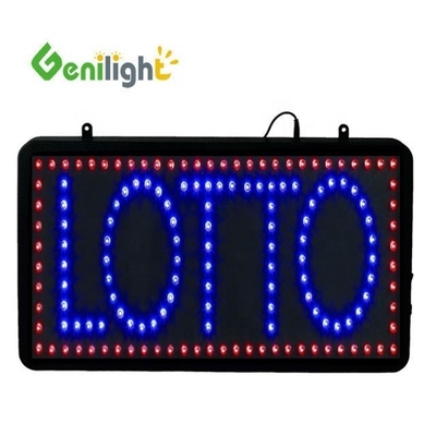 L'éclairage intérieur original de Genilight 56*33cm Super luminosité personnalisée LED LOTTO affichage ouvert LED Sign