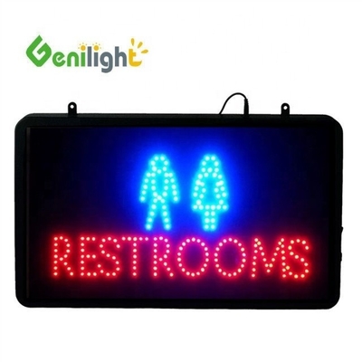 56*33 Taille du panneau Toilette WC personnalisée LED néon avec 1