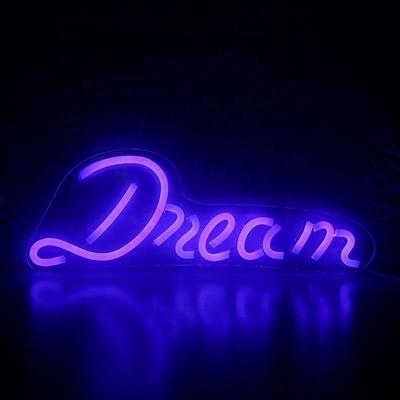 GLT-WN36 Personnalisé LED Neon Light Signe n'importe quel texte ICI 5V