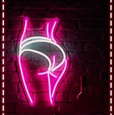 Décoration de bar pub club Lady fesses Art décoratif lumière de nuit GLT-FNS9