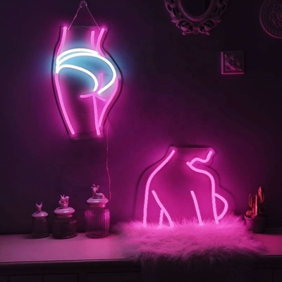 Décoration de bar pub club Lady fesses Art décoratif lumière de nuit GLT-FNS9