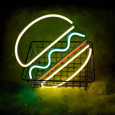 Indicateur d'ouverture au néon LED personnalisé pour la décoration murale 1 Consommation d'énergie