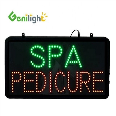 Signe d'ouverture à LED pour salon/lavage/spa/magasin de manucure