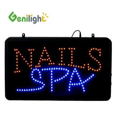 Signe d'ouverture à LED pour salon/lavage/spa/magasin de manucure