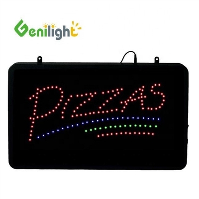 Fonction de rapport de contraste SDK LED fenêtre de pizzeria ouverte panneau d'affichage suspendu