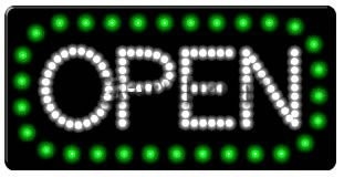 Panneau d'affichage ouvert à LED intérieur Taille 56*33 CE/Rohs Certificat