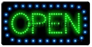 Panneau d'affichage ouvert à LED intérieur Taille 56*33 CE/Rohs Certificat