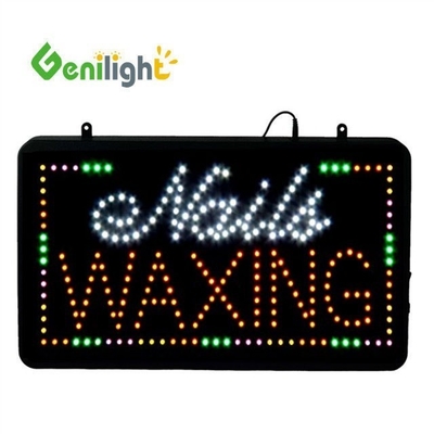 Panneau d'affichage à LED utilisé à l'intérieur Publicité RGB LED Des ongles Signe avec angle de vue H / V