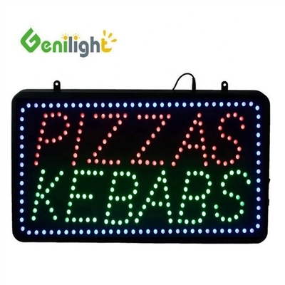 Affichage électrique à LED par glissement programmable Genilight intérieure 56*33cm pour PIZZAS KEBABS